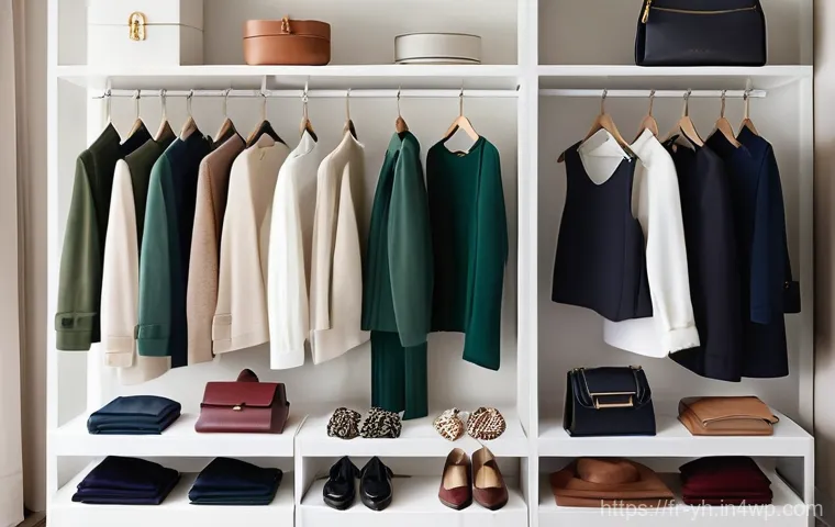 캡슐 옷장과 기능성 의류 활용하기 - **Comfort and Style in a Modern Home:** A person, aged 30-40, with a warm and inviting expression, i...